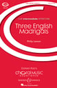 Three English Madrigals SS Choral Score cover